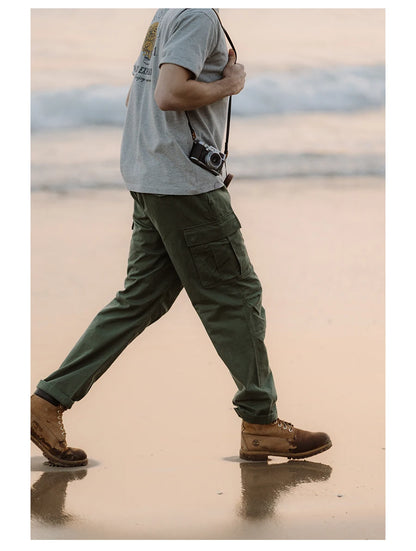 Oversized Cargo Pants – 100% Cotton Vintage Cargo Trousers