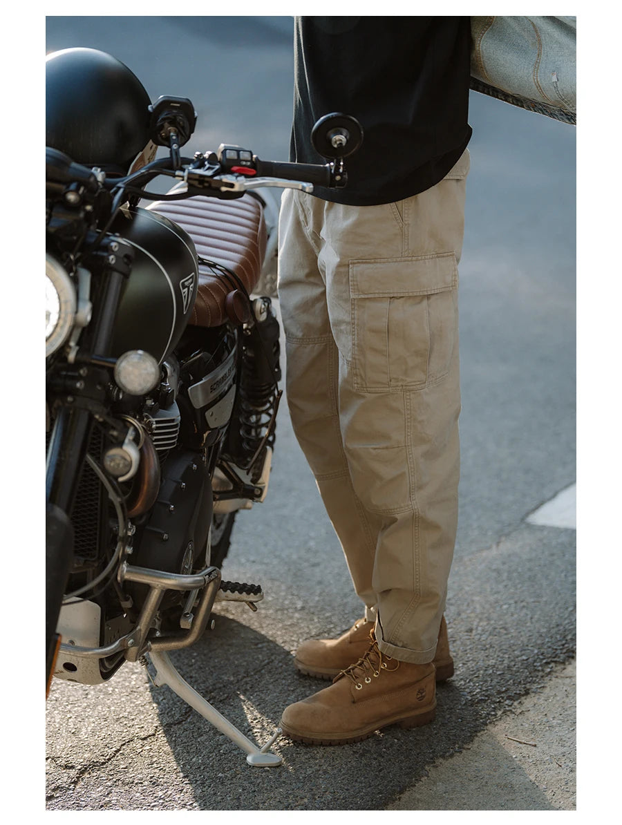 Oversized Cargo Pants – 100% Cotton Vintage Cargo Trousers