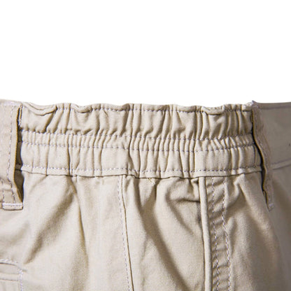 100% Cotton Casual Elastic Waist Shorts – Available in 10 Colours