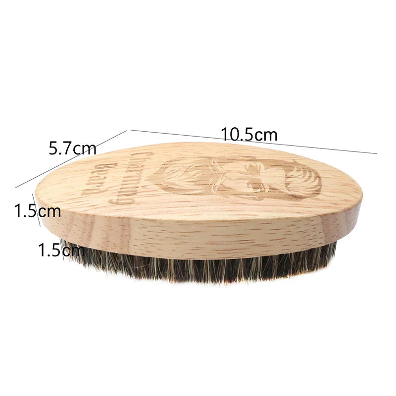 Eco Friendly Boar Bristle Men's Beard Brush