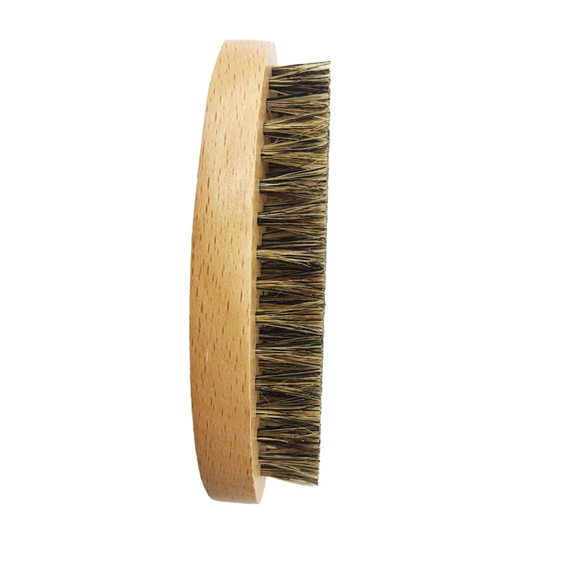 Eco Friendly Boar Bristle Men's Beard Brush